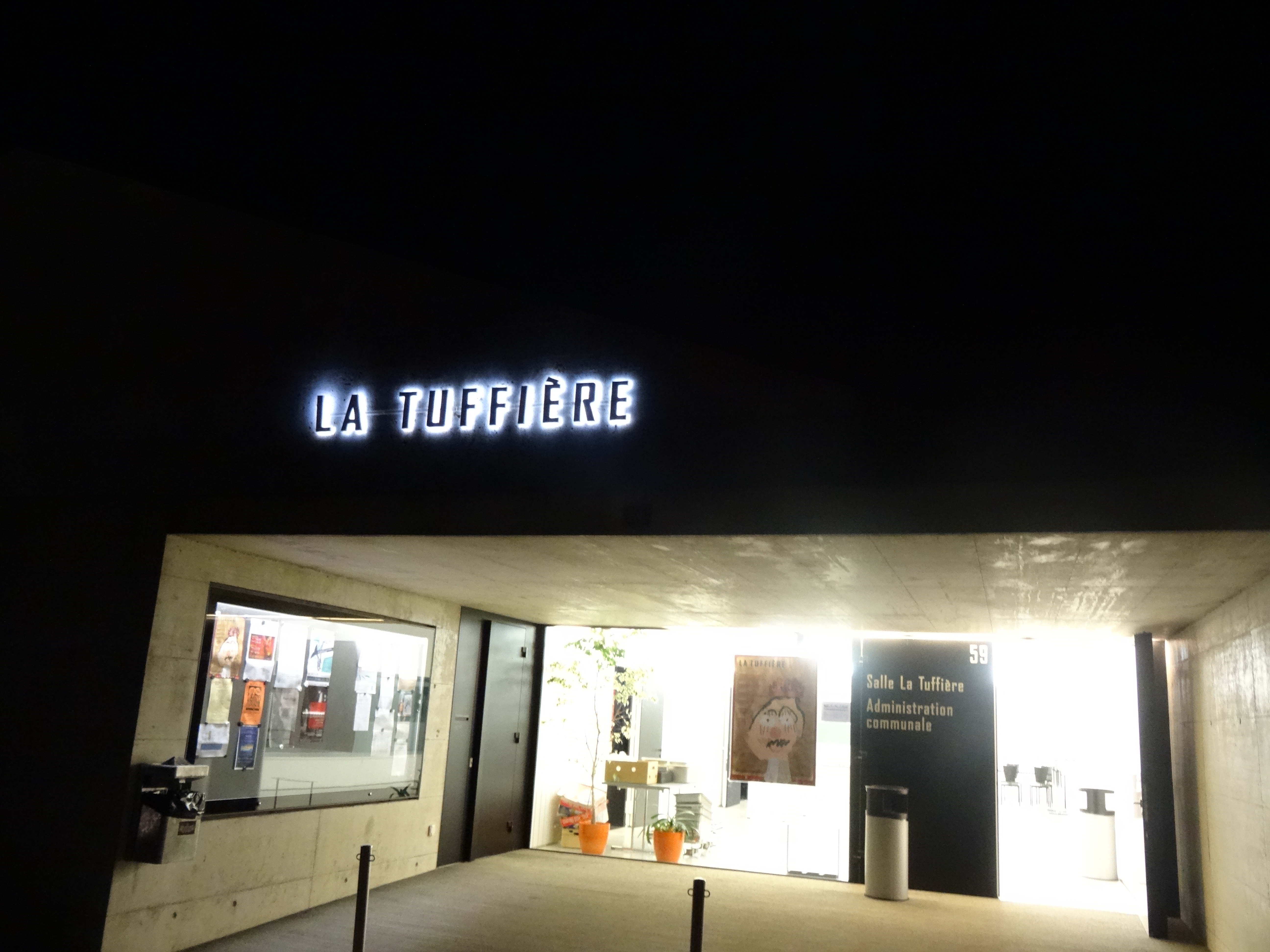 La salle La Tuffière à Corpataux